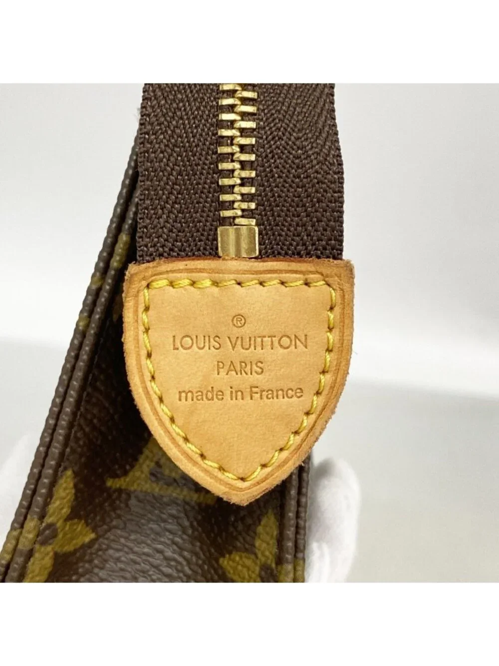 Louis Vuitton Pouch Monogram Pochette Toilette 15 Brown